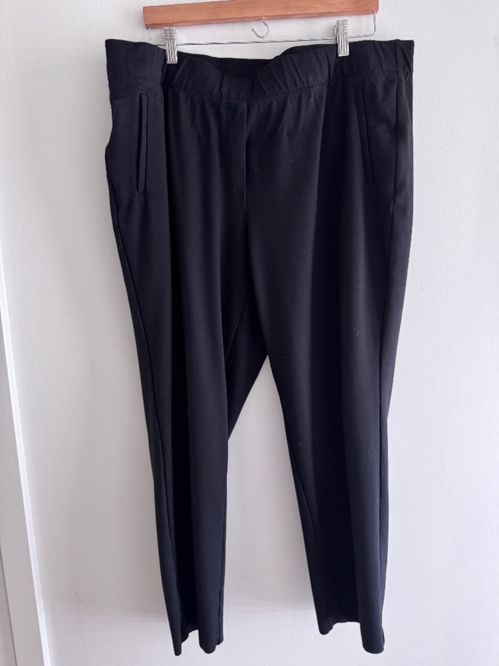 Black J Jill Ponte Slim Leg pants - 2X